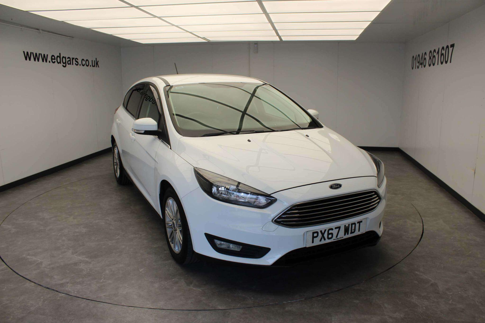 2017 Ford Focus in White for sale