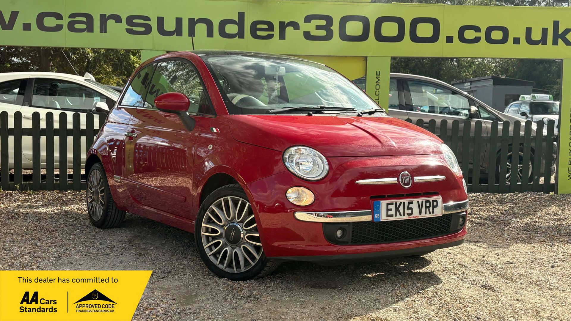 2015 Fiat 500 in Red for sale