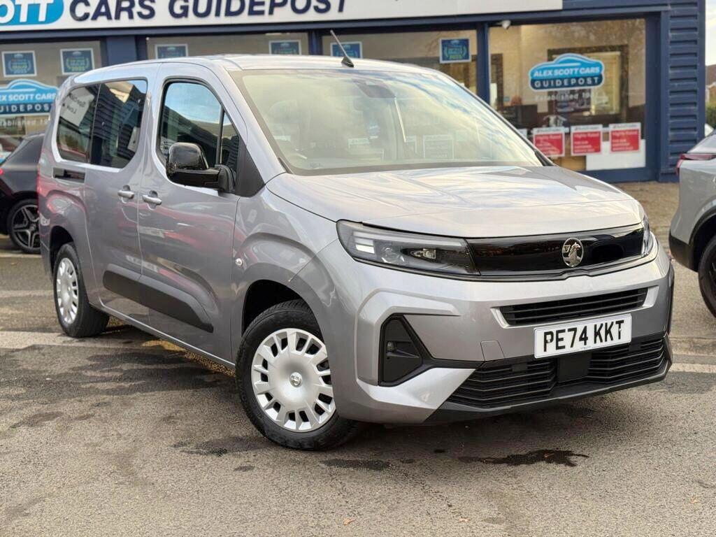 Grey 2024 Vauxhall Combo Life MPV Front-wheel drive Automatic