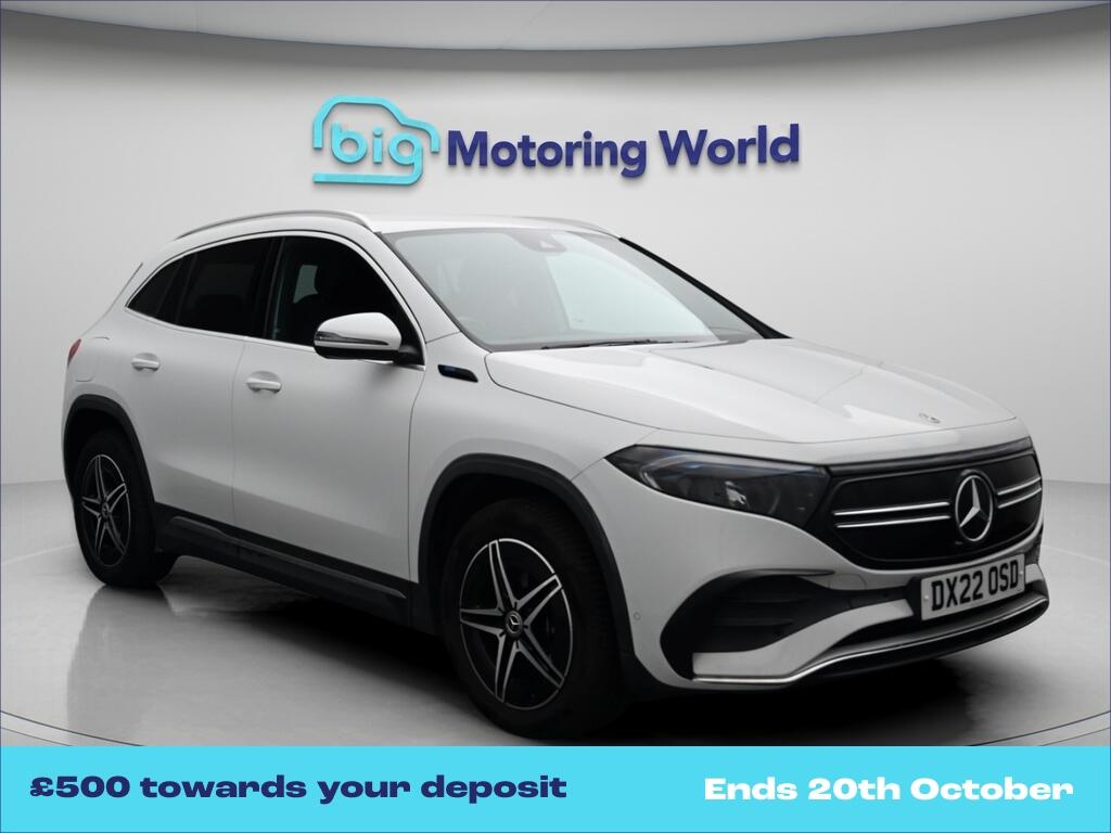 White 2022 Mercedes-Benz EQA Hatchback Front-wheel drive Automatic