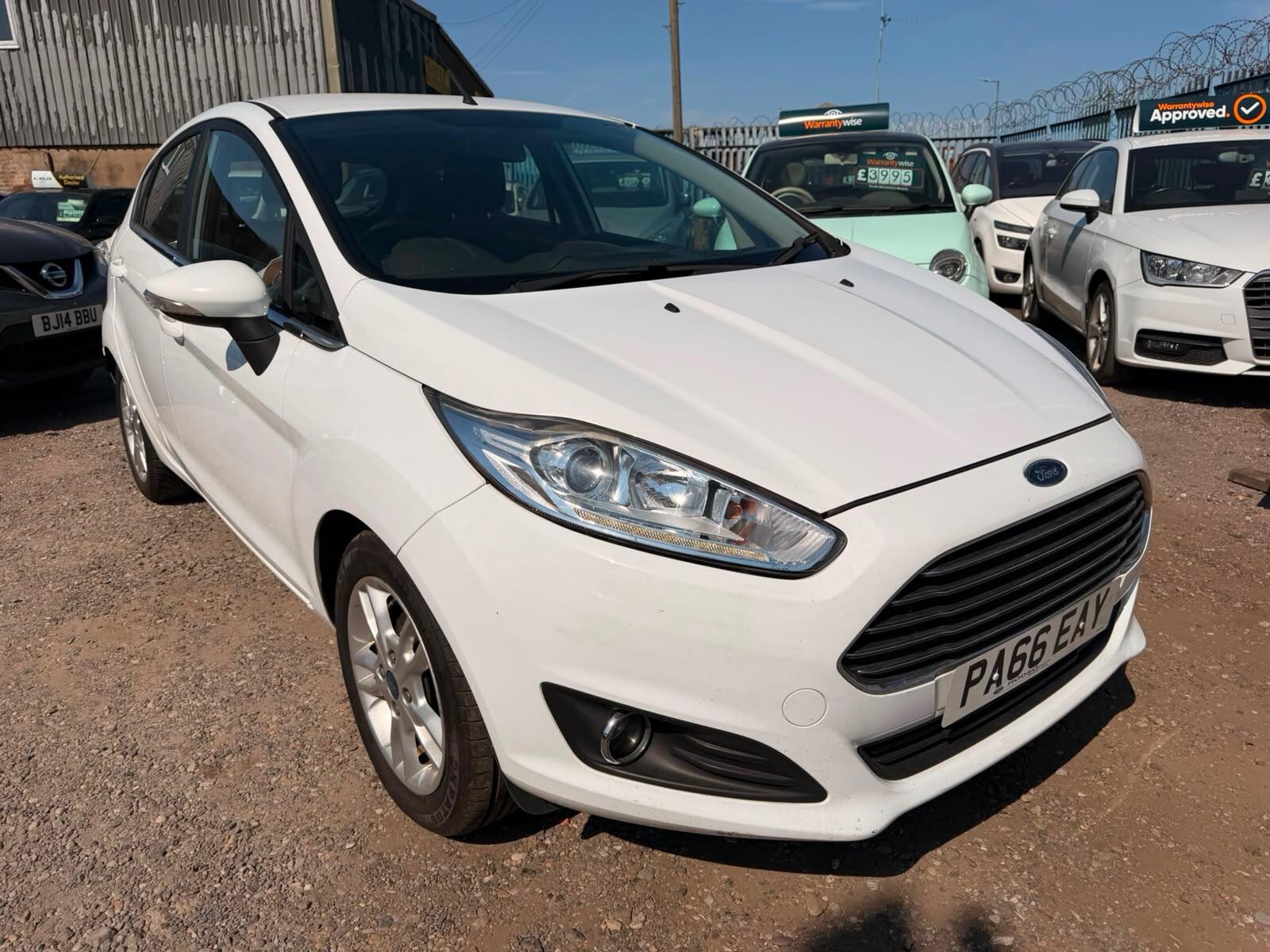 FORD FIESTA 1.25 ZETEC EURO 6 5DR 1,695 MANUAL 2017 105,000 PETROL VIEW VEHICLE...
