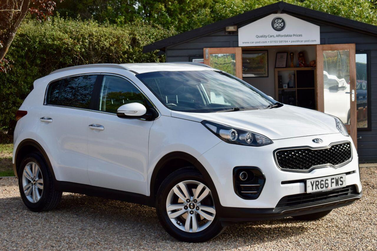 2016 Kia Sportage in White for sale