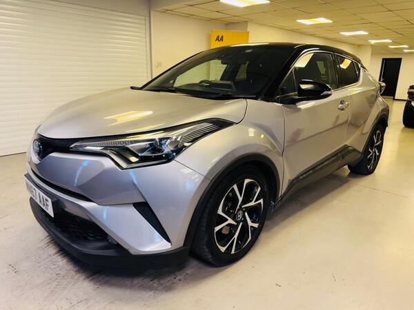 Silver 2017 Toyota C-HR Hatchback Front-wheel drive Automatic