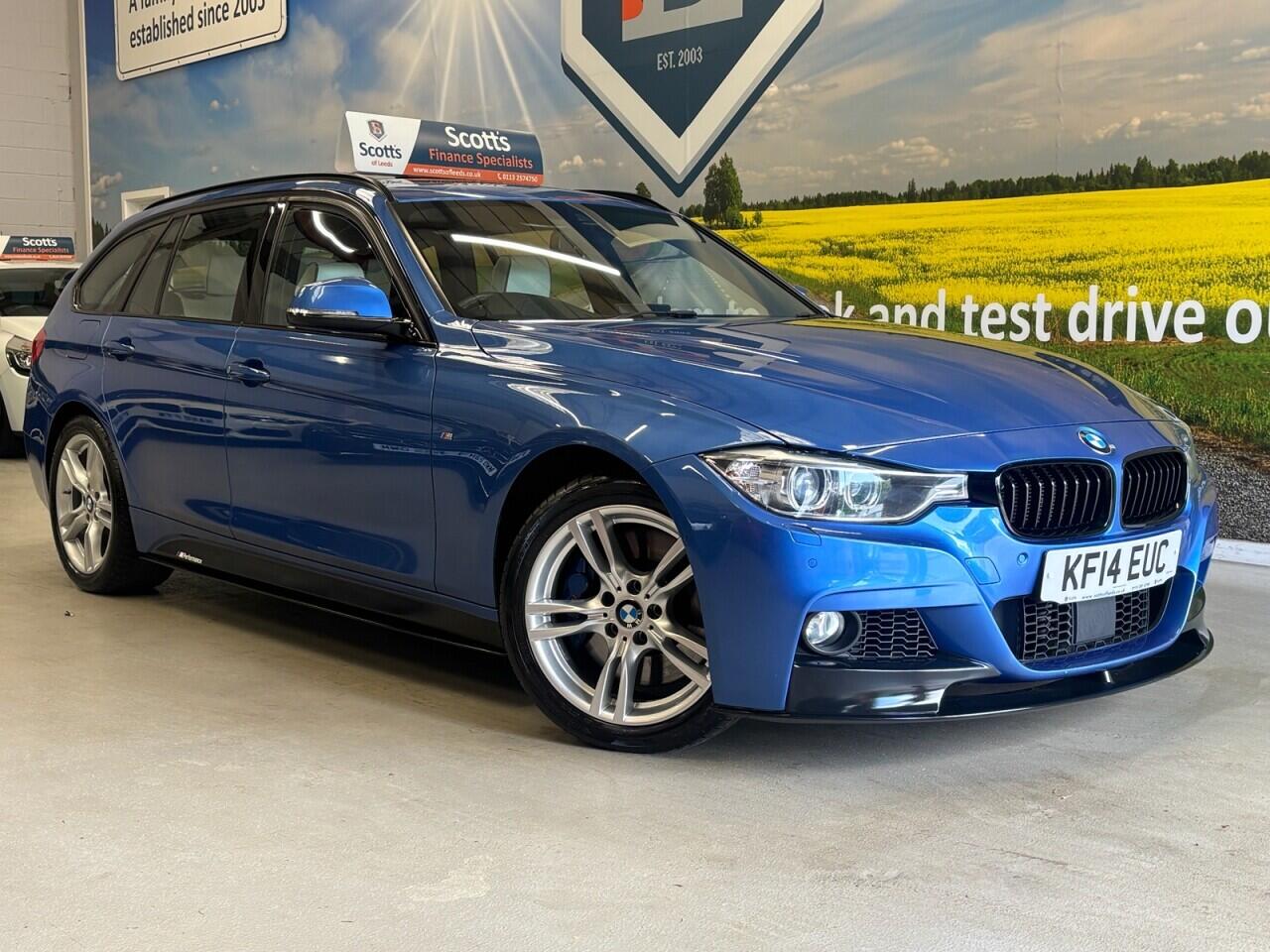 2014 BMW 3 Series in Blue for sale