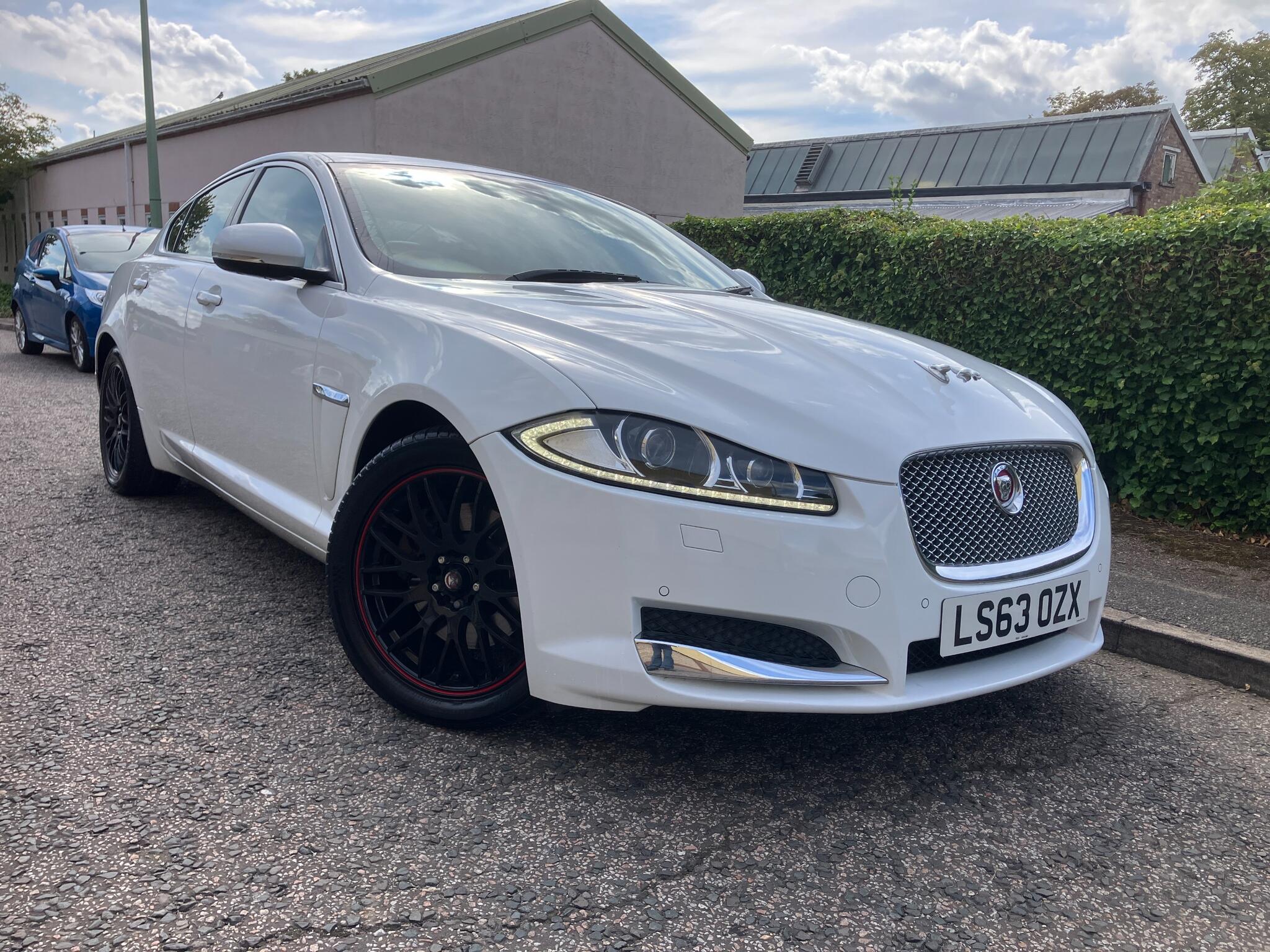 2013 Jaguar XF in White for sale