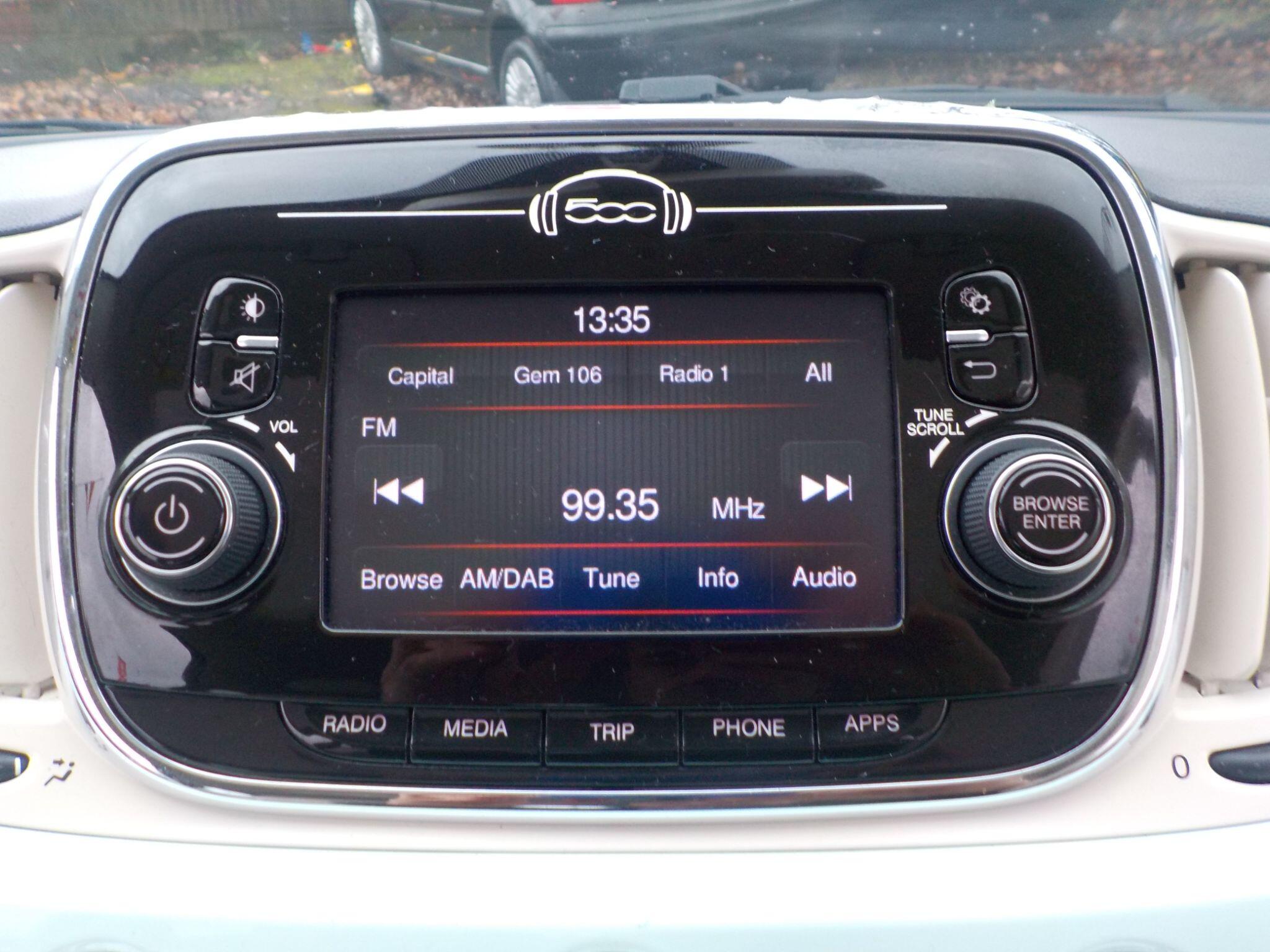 Fiat 500 1.2 Lounge Euro 6 (s/s) 3dr