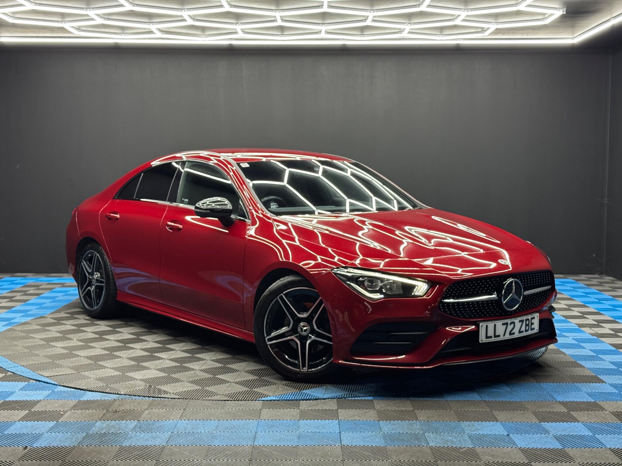 2022 Mercedes-Benz Cla in Red for sale