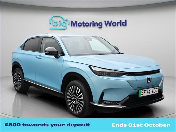 Blue 2024 Honda e:Ny1 Hatchback Front-wheel drive Automatic