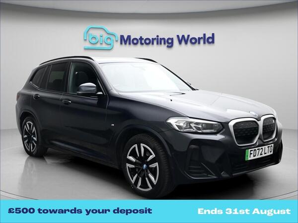 Black 2023 BMW iX3 SUV/Crossover Rear-wheel drive Automatic