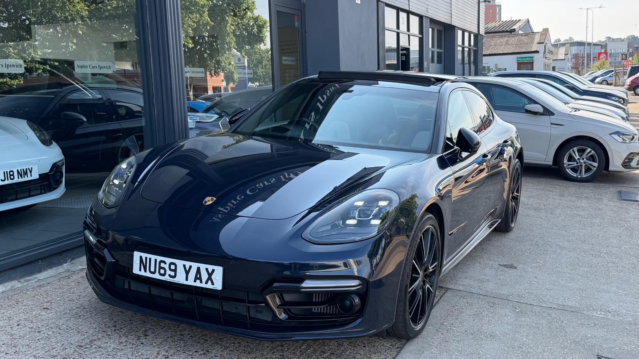 Porsche Panamera view 2