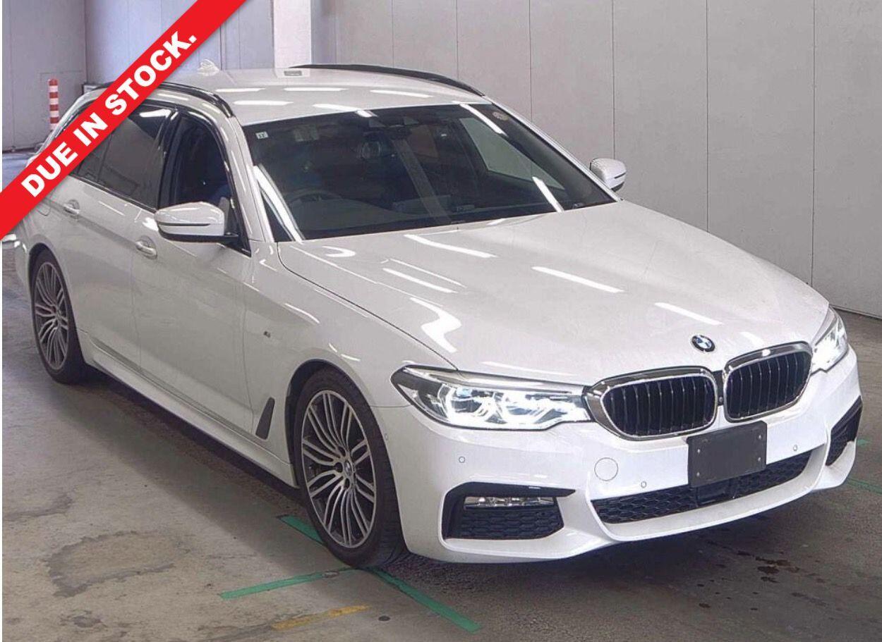 2018 BMW 5 Series in White for sale