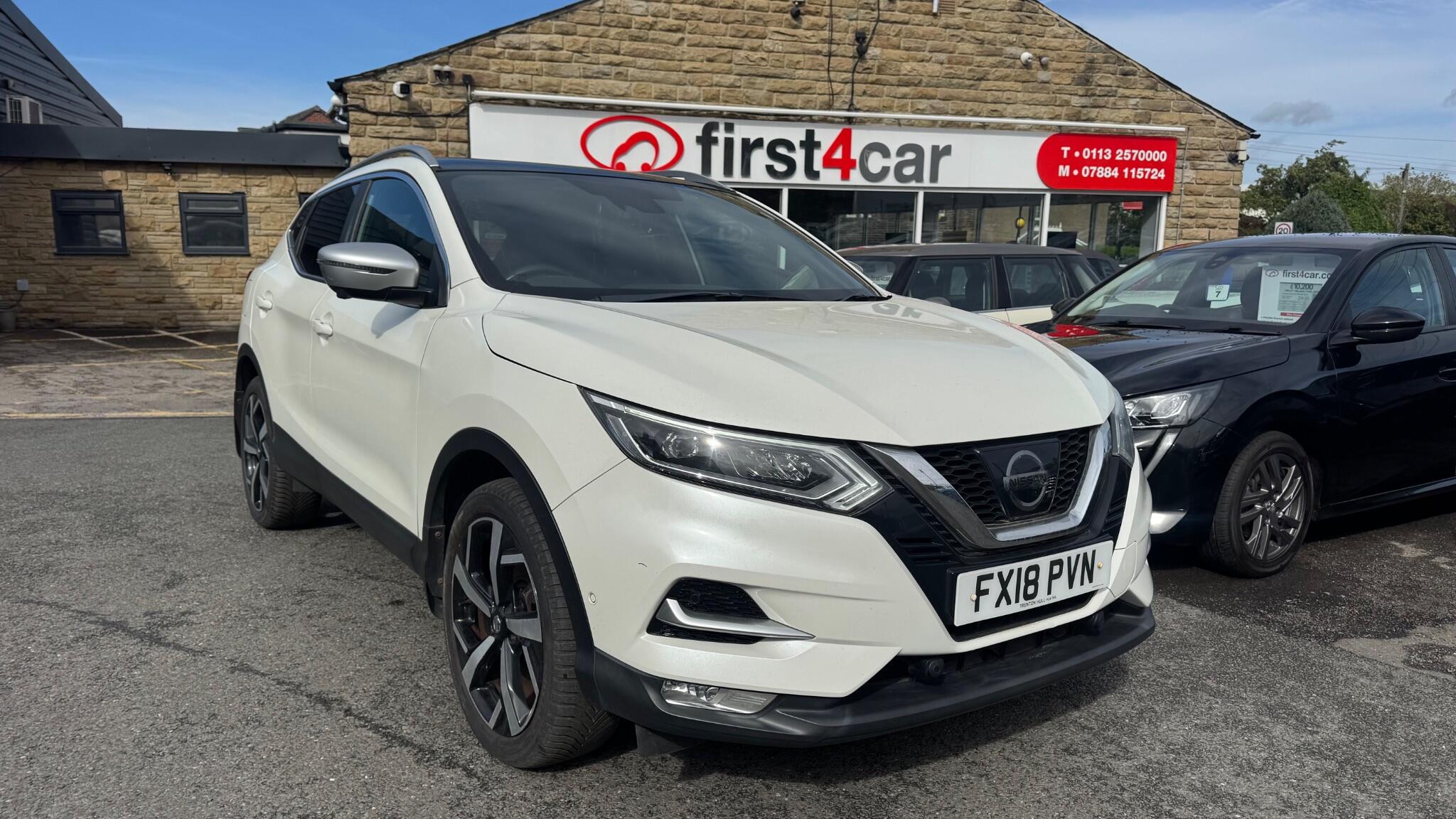 2018 Nissan Qashqai in White for sale