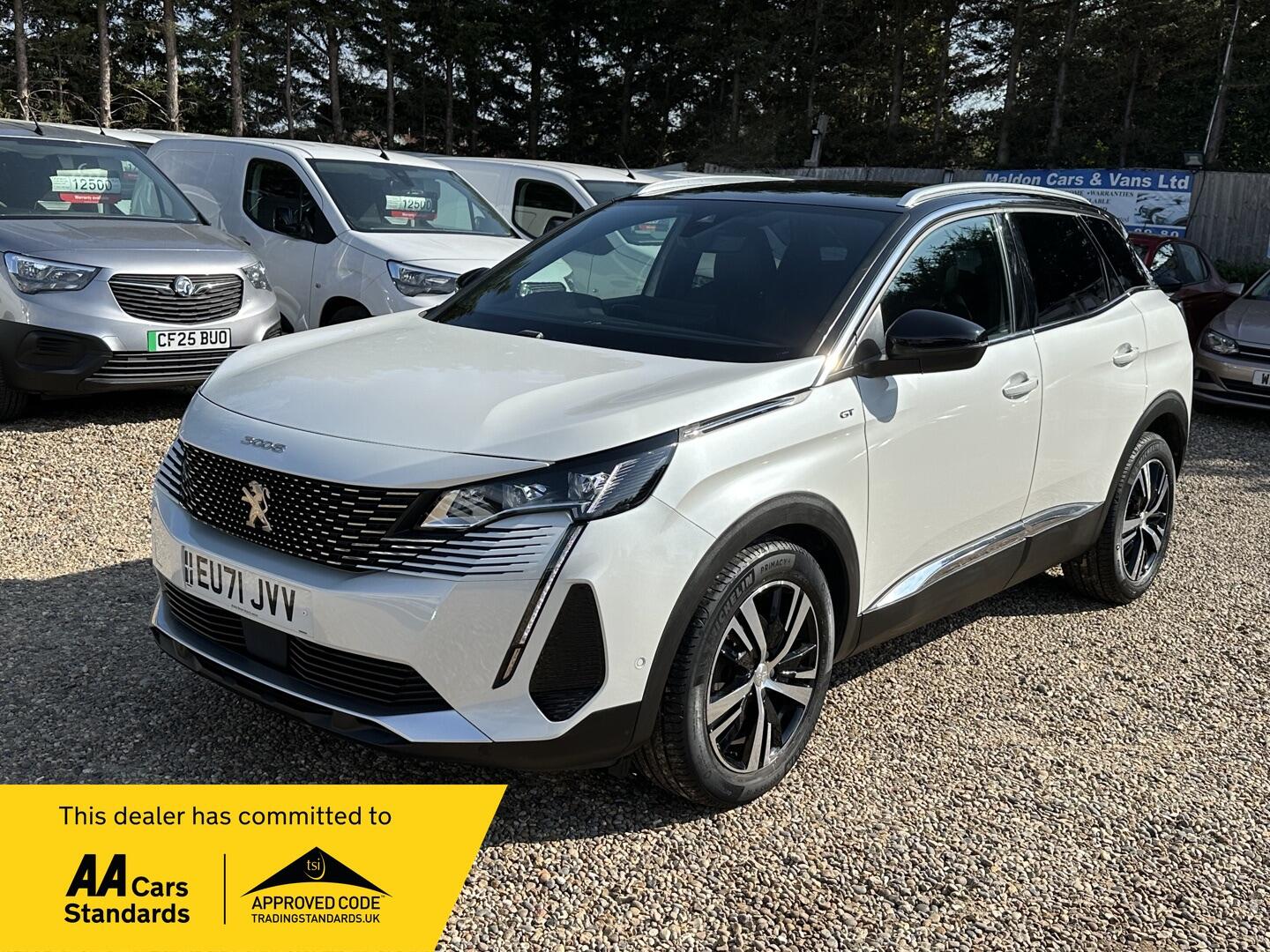 2021 Peugeot 3008 in White for sale