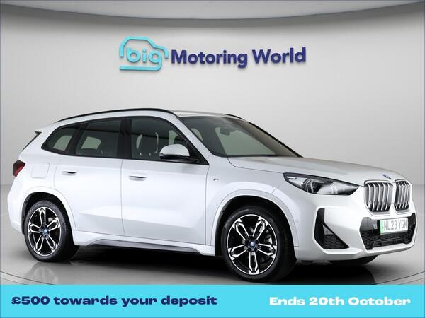 White 2023 BMW iX1 Estate All-wheel drive Automatic