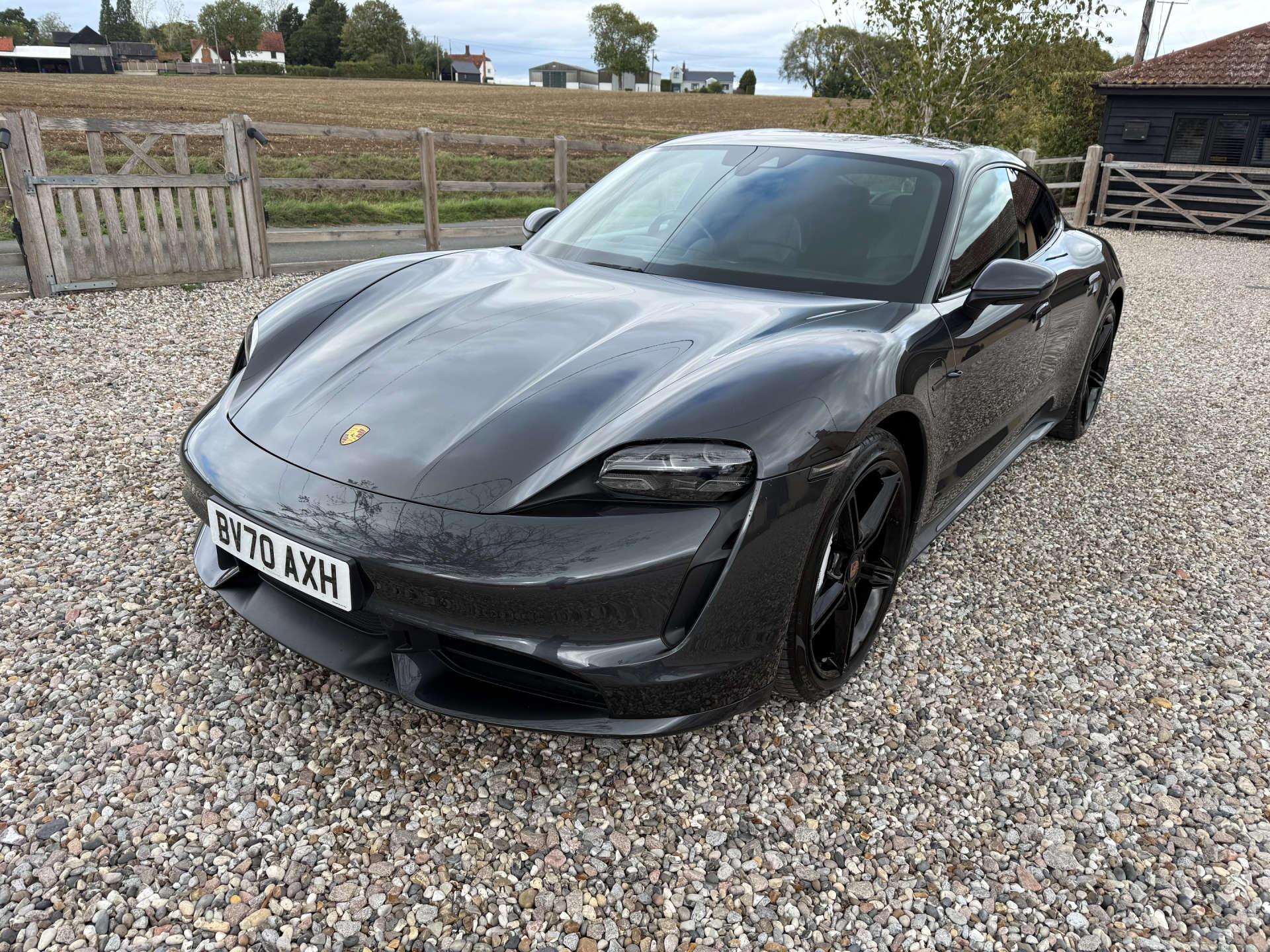 Porsche Taycan view 2