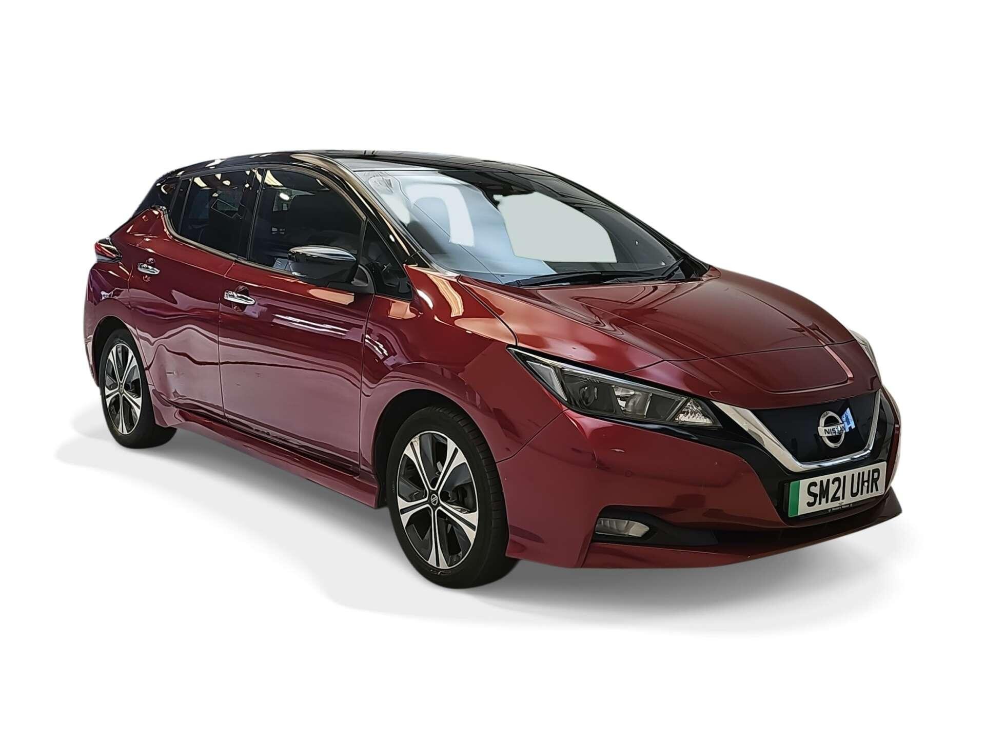 2021 Nissan Leaf in Red for sale