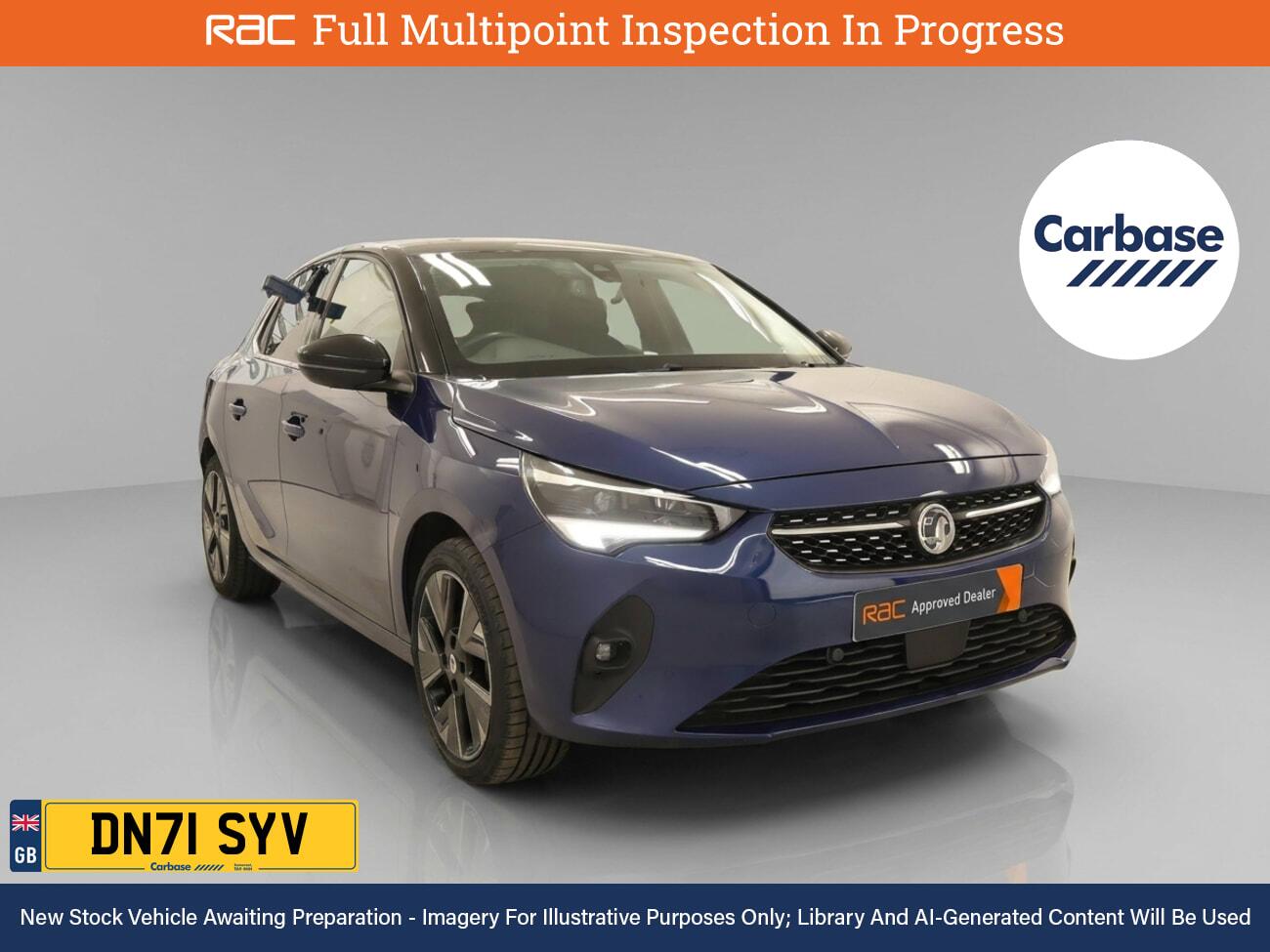 2022 Vauxhall Corsa Electric in Blue for sale
