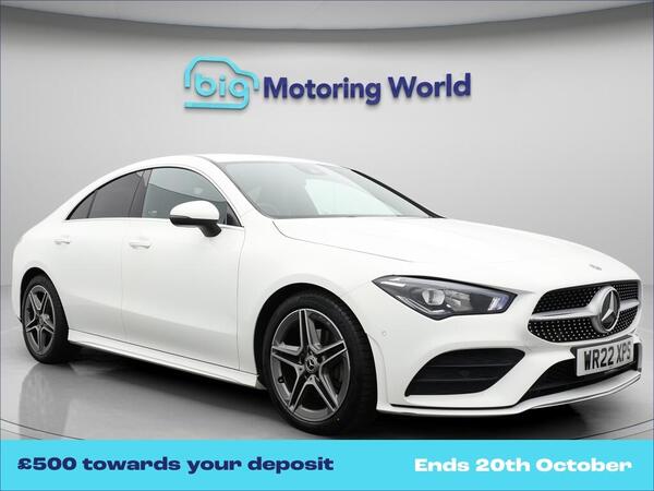 2022 Mercedes-Benz CLA Cla 180 Amg Line 4dr Tip Auto