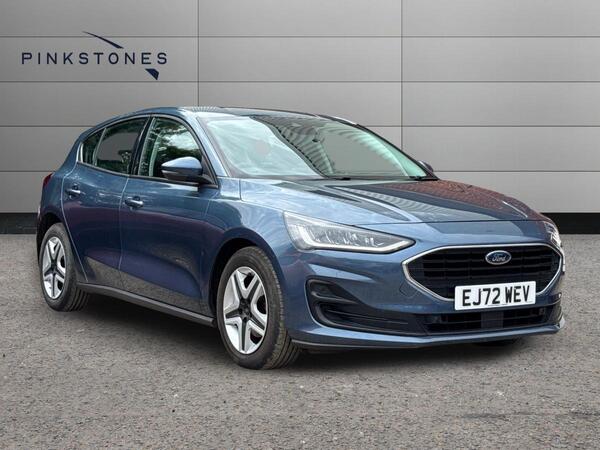 Blue 2022 Ford Focus Estate Front-wheel drive Manual
