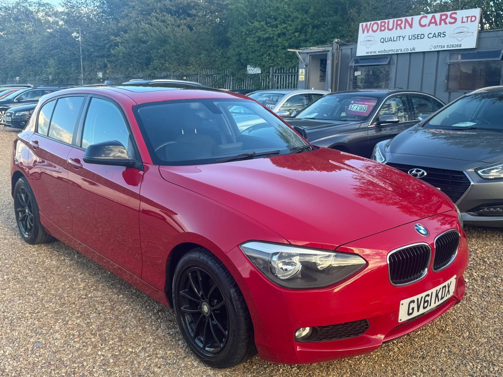 2012 BMW 1 Series in Red for sale