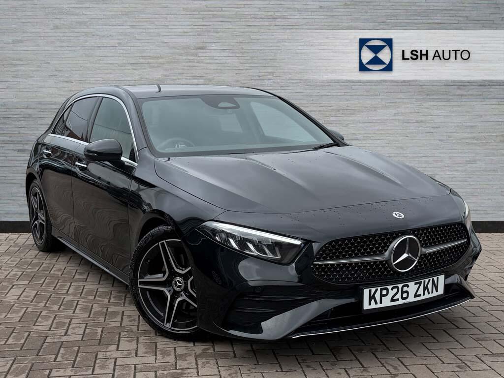 Black 2026 Mercedes-Benz A-Class Hatchback Front-wheel drive Automatic
