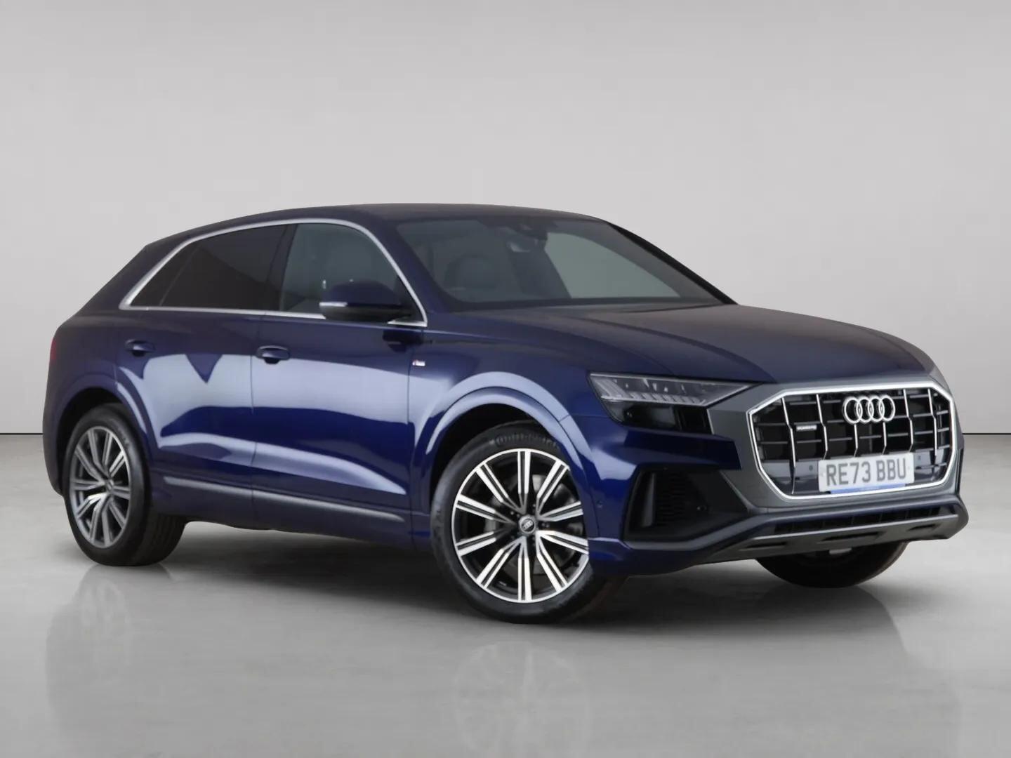 2023 Audi Q8 in Blue for sale