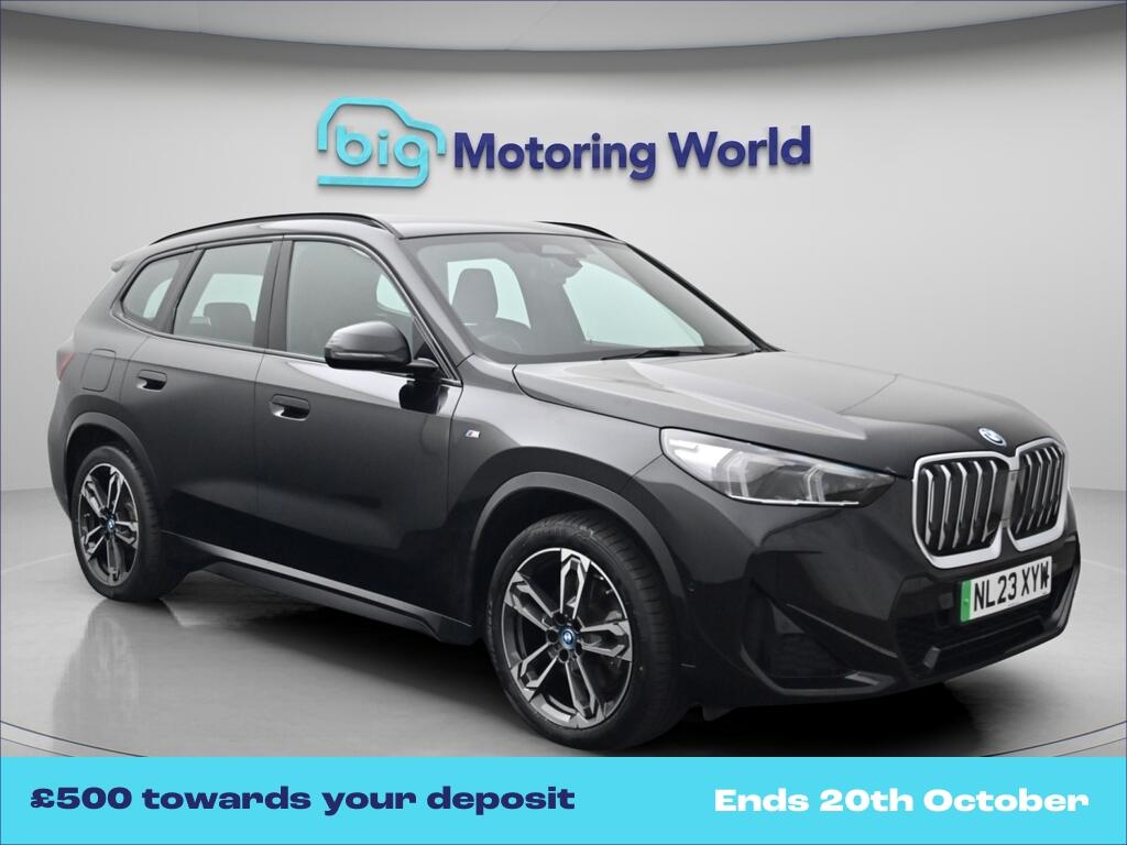 Black 2023 BMW iX1 Estate All-wheel drive Automatic