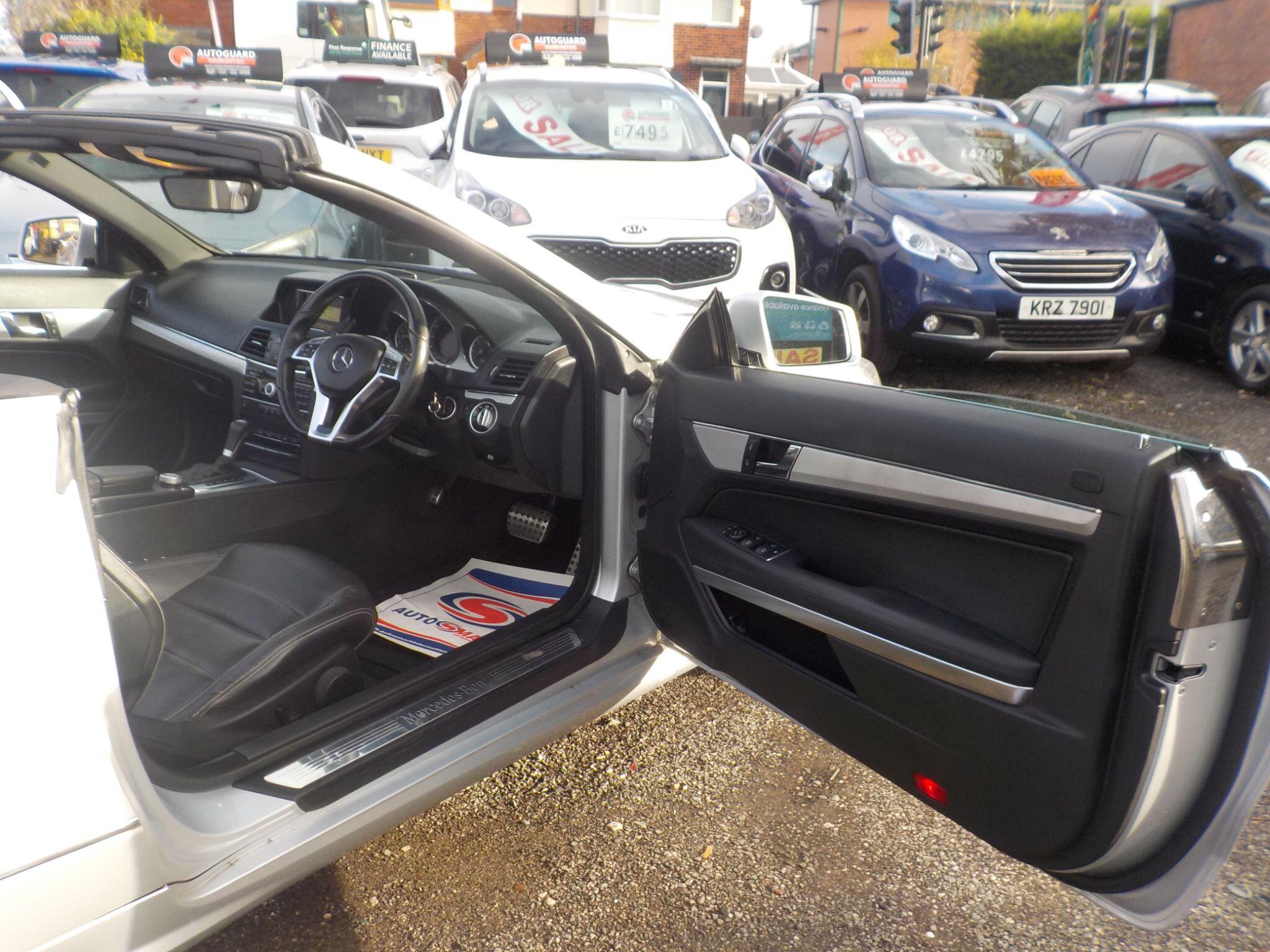 Mercedes-Benz E Class 2.1 E220 CDI BlueEfficiency Sport Edition 125 Cabriolet G-Tronic+ Euro 5 (s/s) 2dr