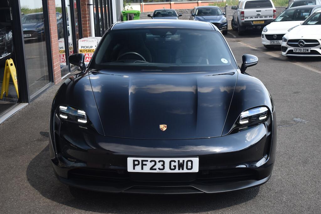 Porsche Taycan view 3