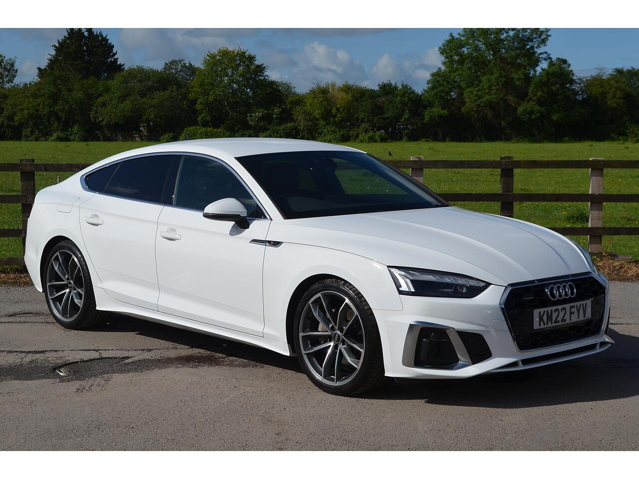 2022 Audi A5 in White for sale
