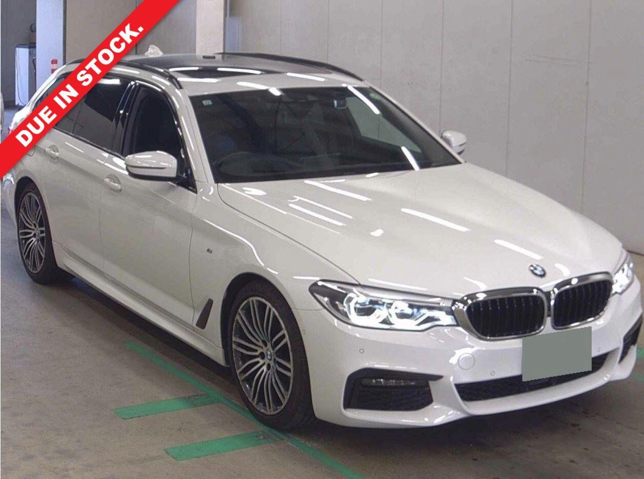 2019 BMW 5 Series in White for sale