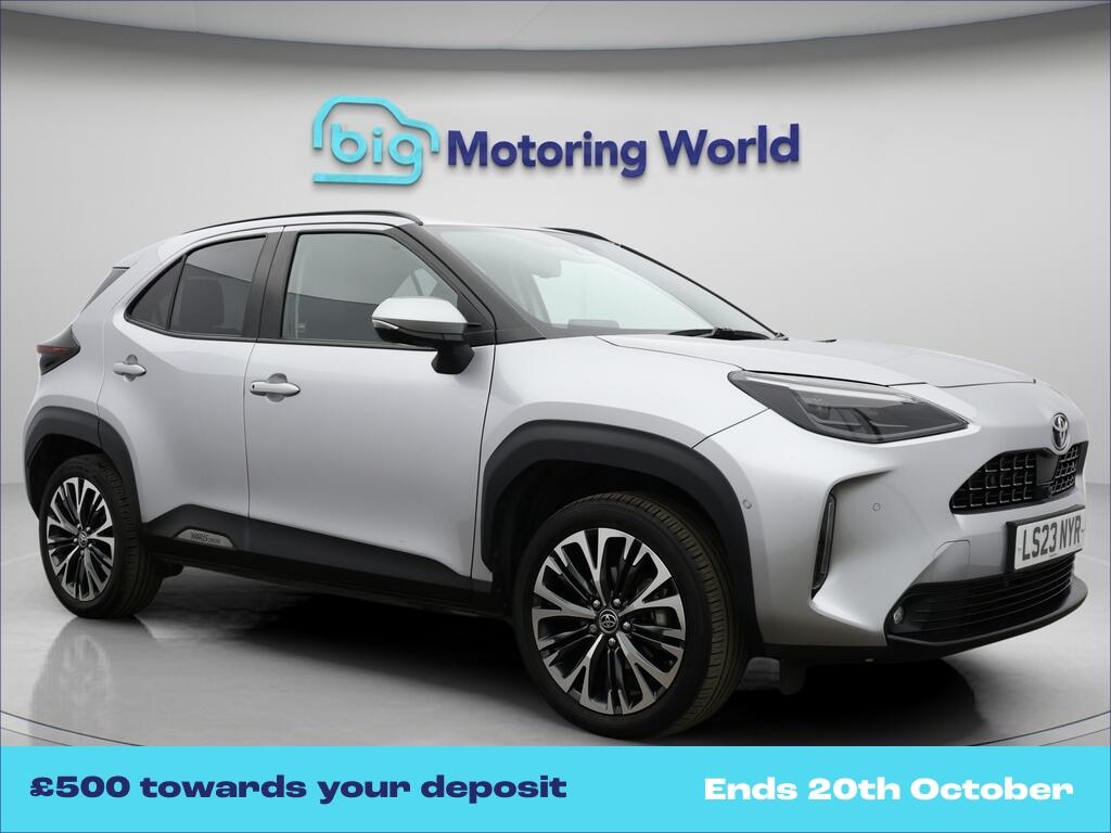 Silver 2023 Toyota Yaris Cross Estate Front-wheel drive Automatic