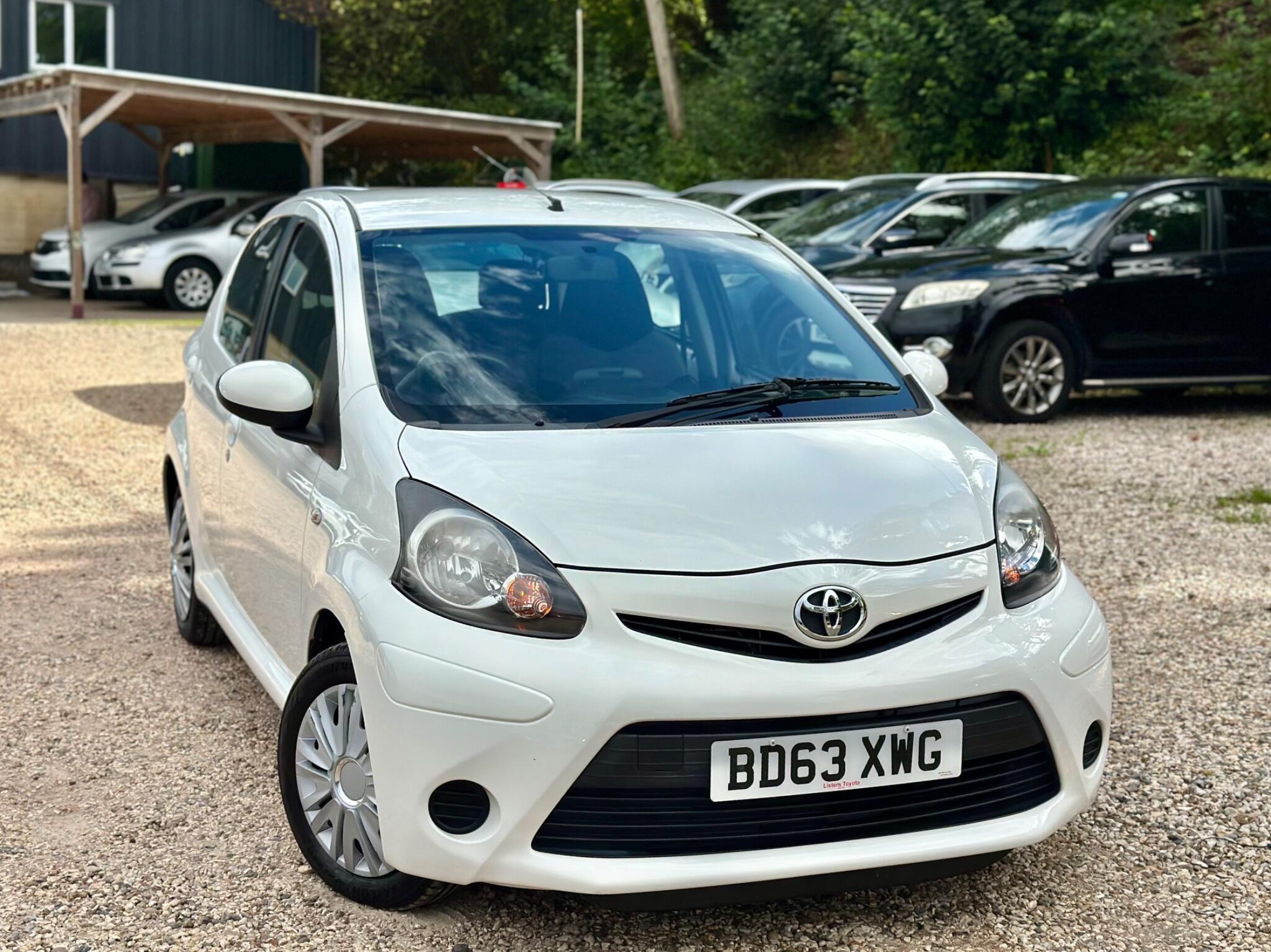 2013 Toyota Aygo in White for sale