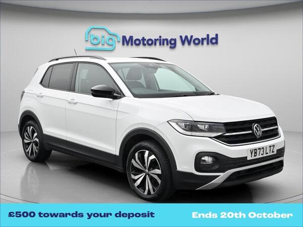 White 2024 Volkswagen T-Cross Estate Front-wheel drive Automatic