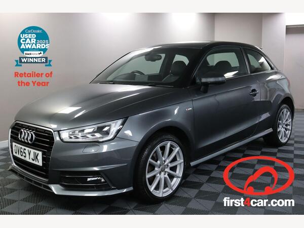 Grey 2015 Audi A1 Hatchback Front-wheel drive Manual
