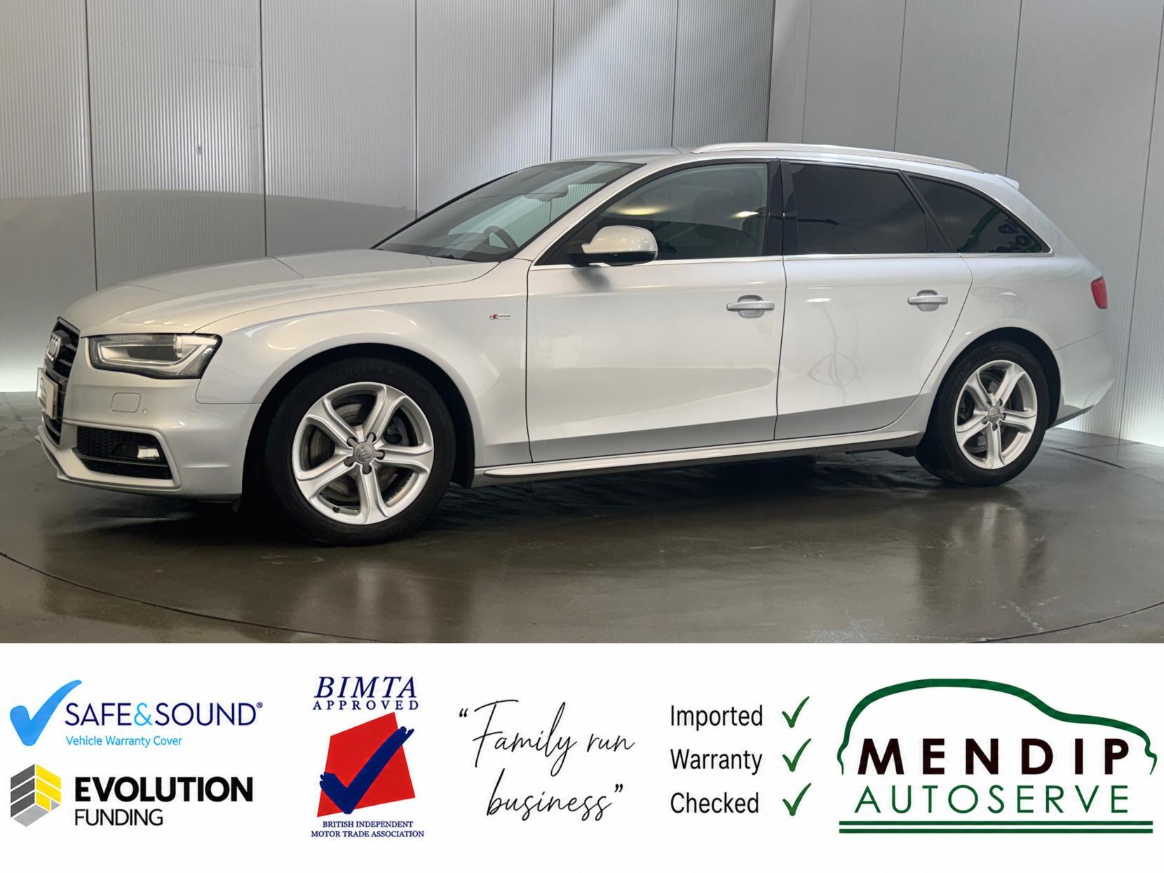 Audi A4 Avant view 3
