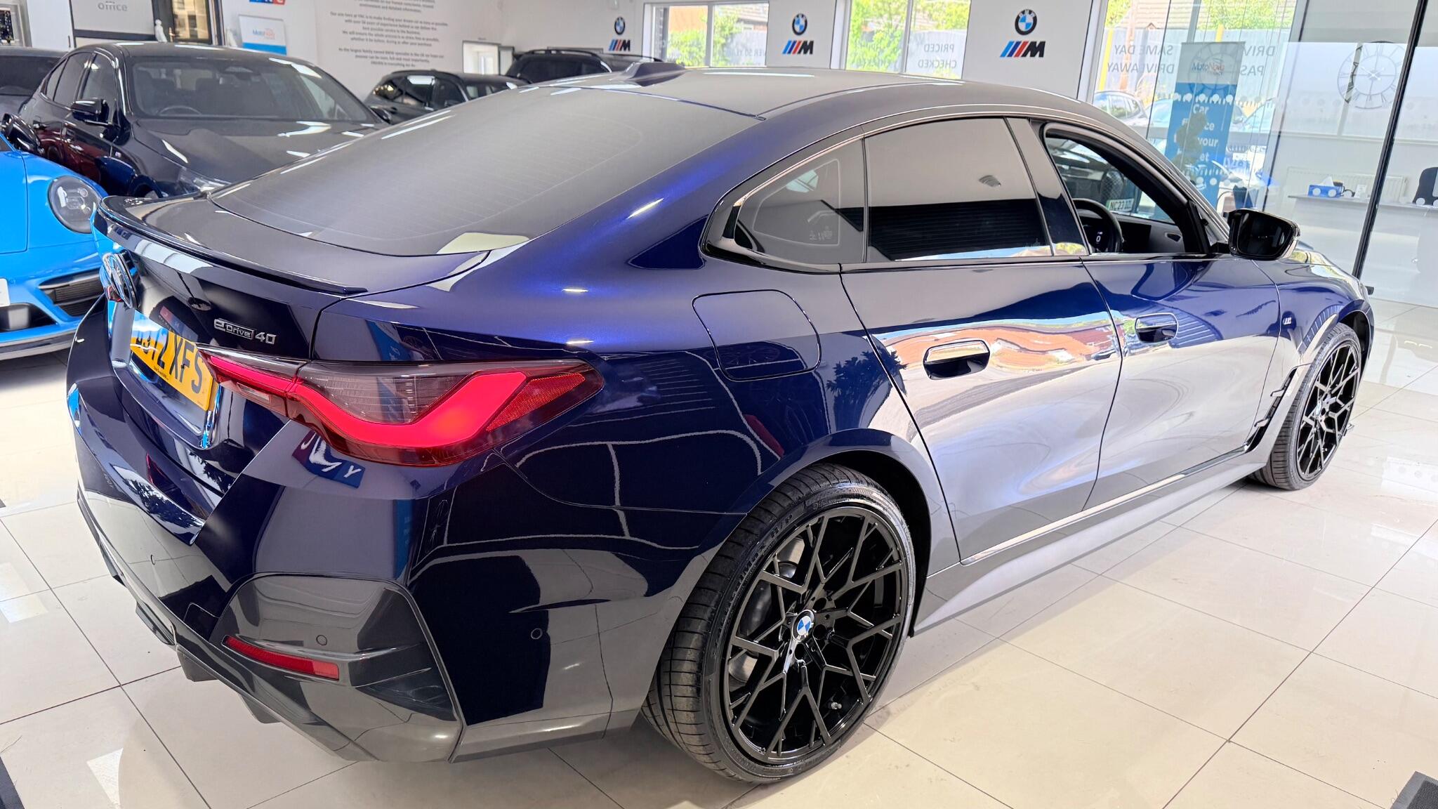 BMW I4 view 45