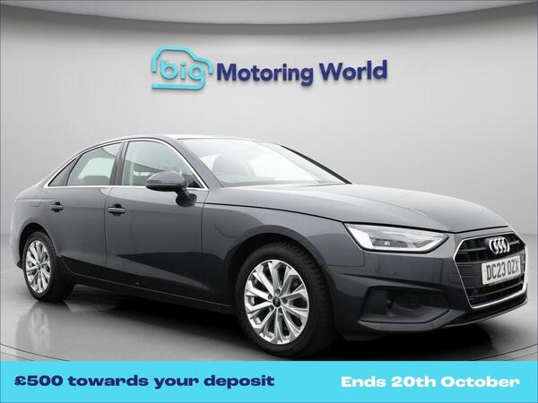 Grey 2023 Audi A4 Saloon Front-wheel drive Automatic