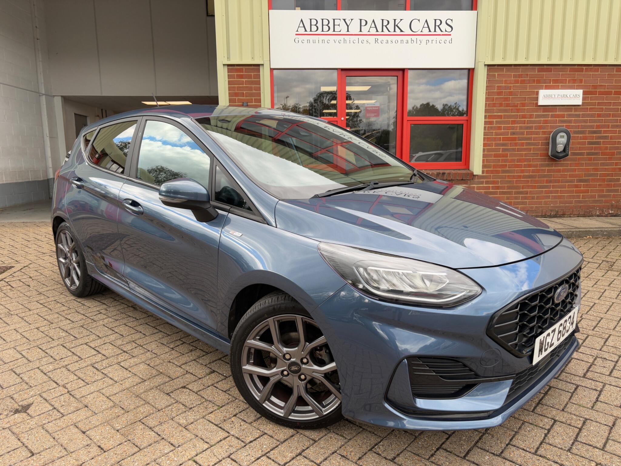 2022 Ford Fiesta in Blue for sale