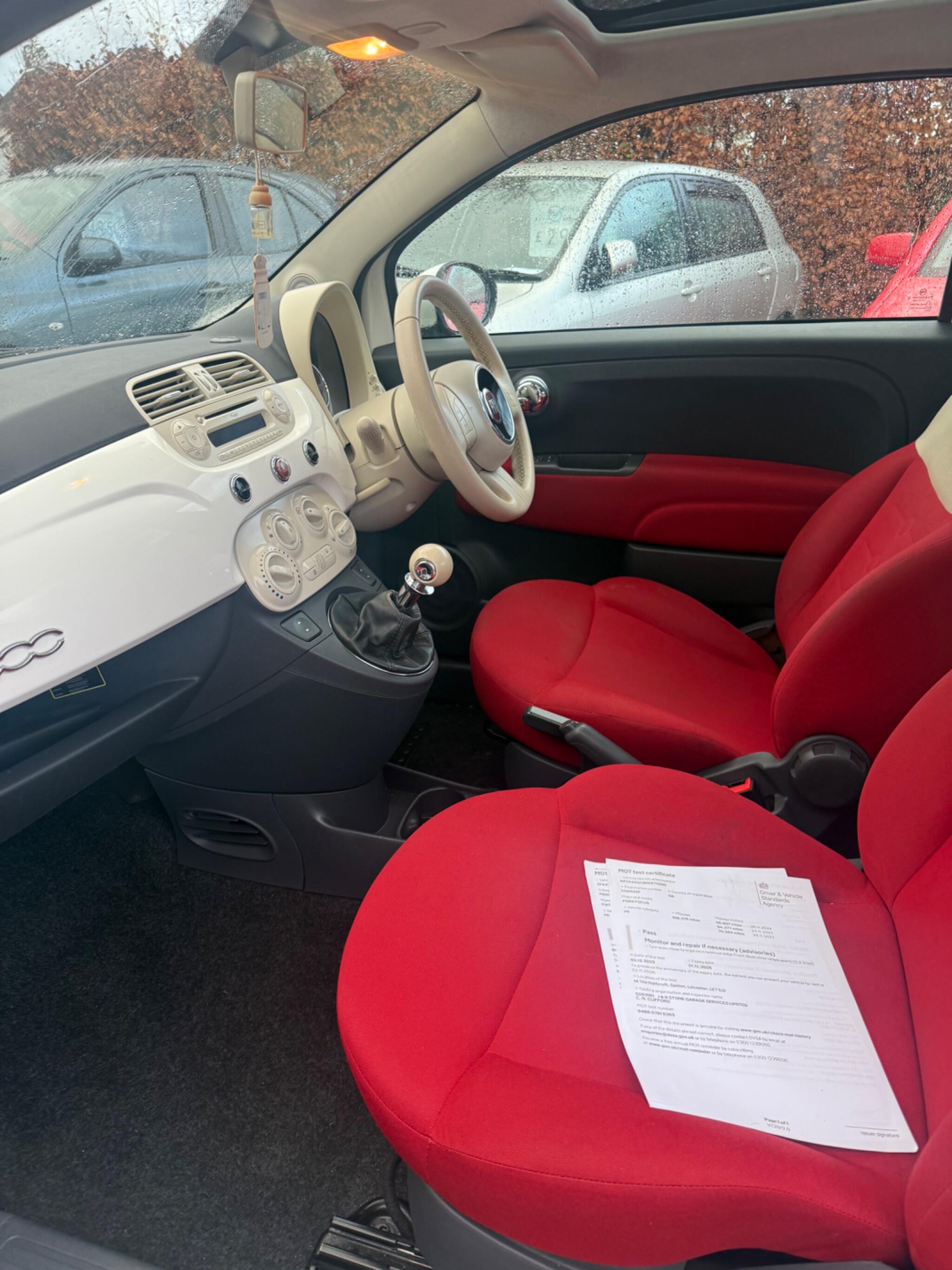 2011 Fiat 500 0.9 TwinAir Lounge Euro 5 (s/s) 3dr • 59,407 miles image 8