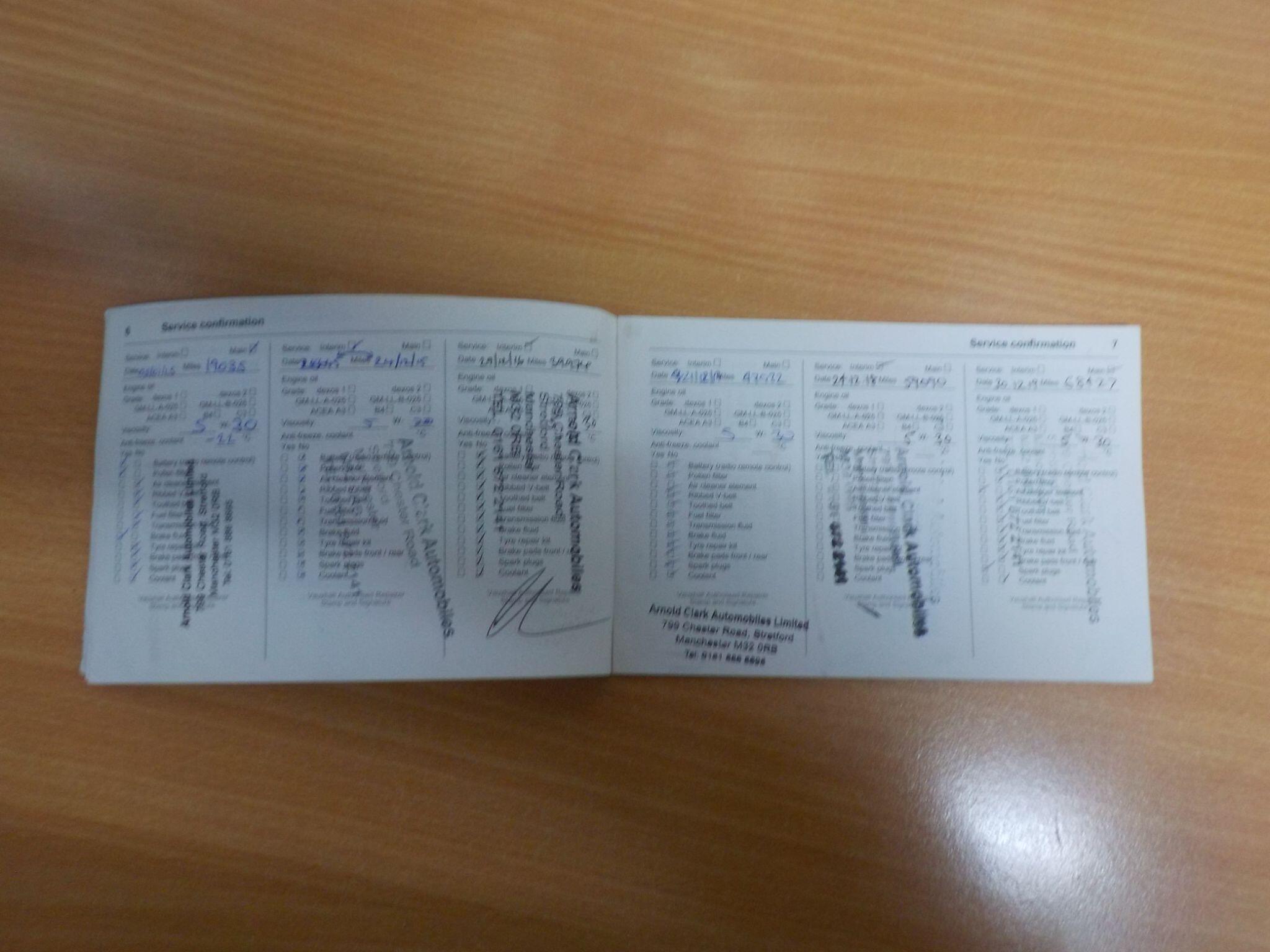 Vauxhall Zafira Tourer 1.8 16V Exclusiv Euro 5 5dr