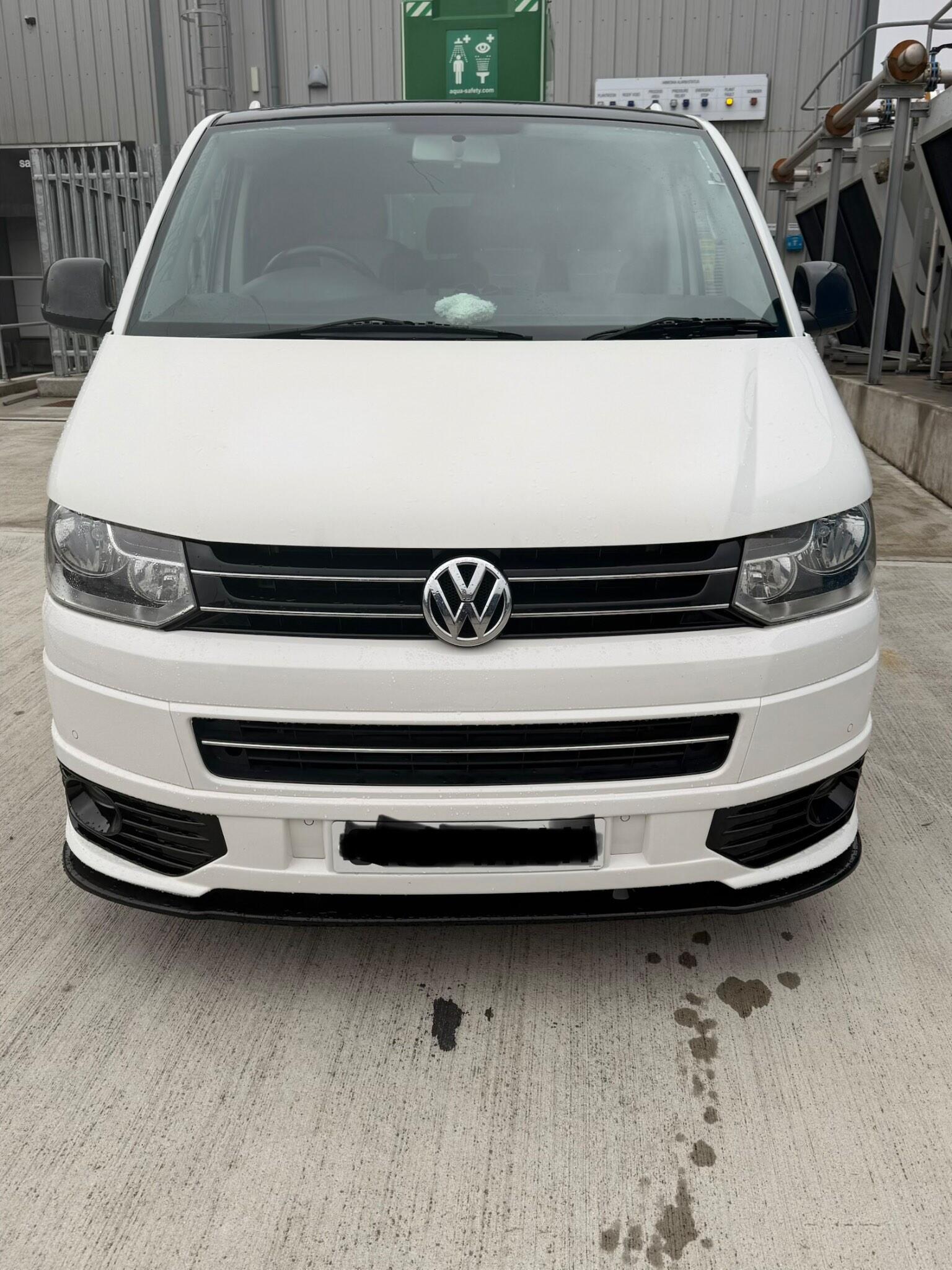 2012 White Volkswagen Transporter Sportline for sale for £14,895 No VAT in REDRUTH, CORNWALL