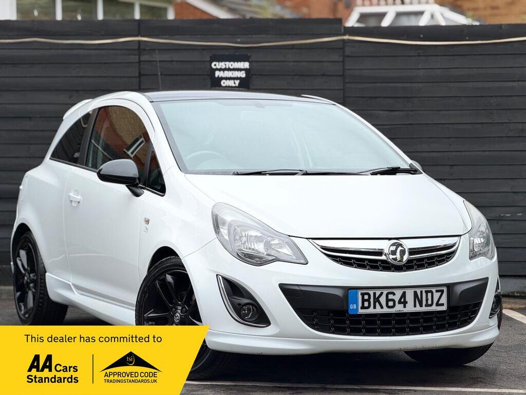 2014 Vauxhall Corsa in White for sale