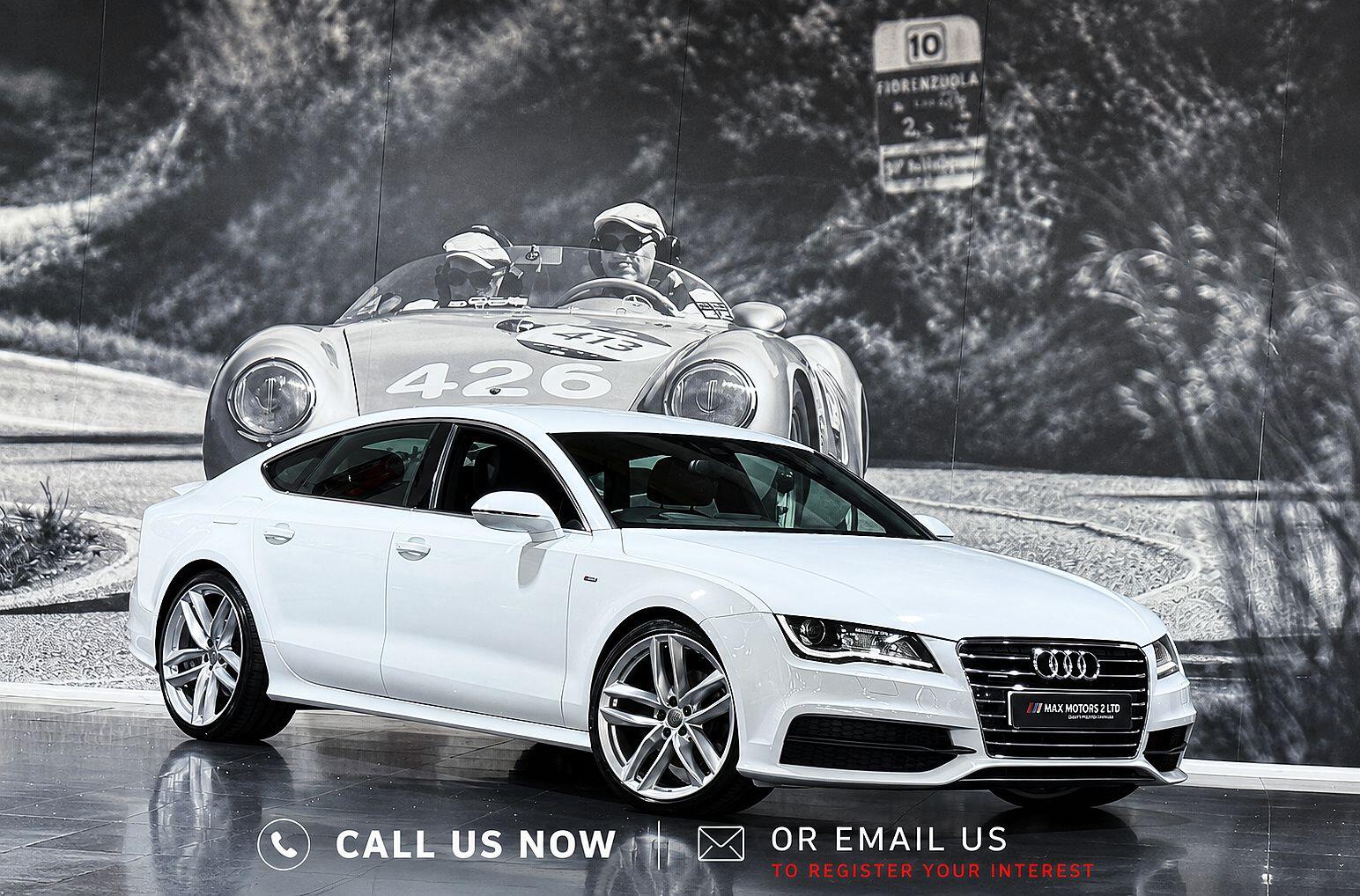 2013 Audi A7 in White for sale