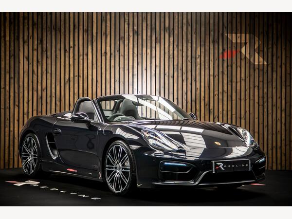 Black 2015 Porsche Boxster Saloon Rear-wheel drive Manual