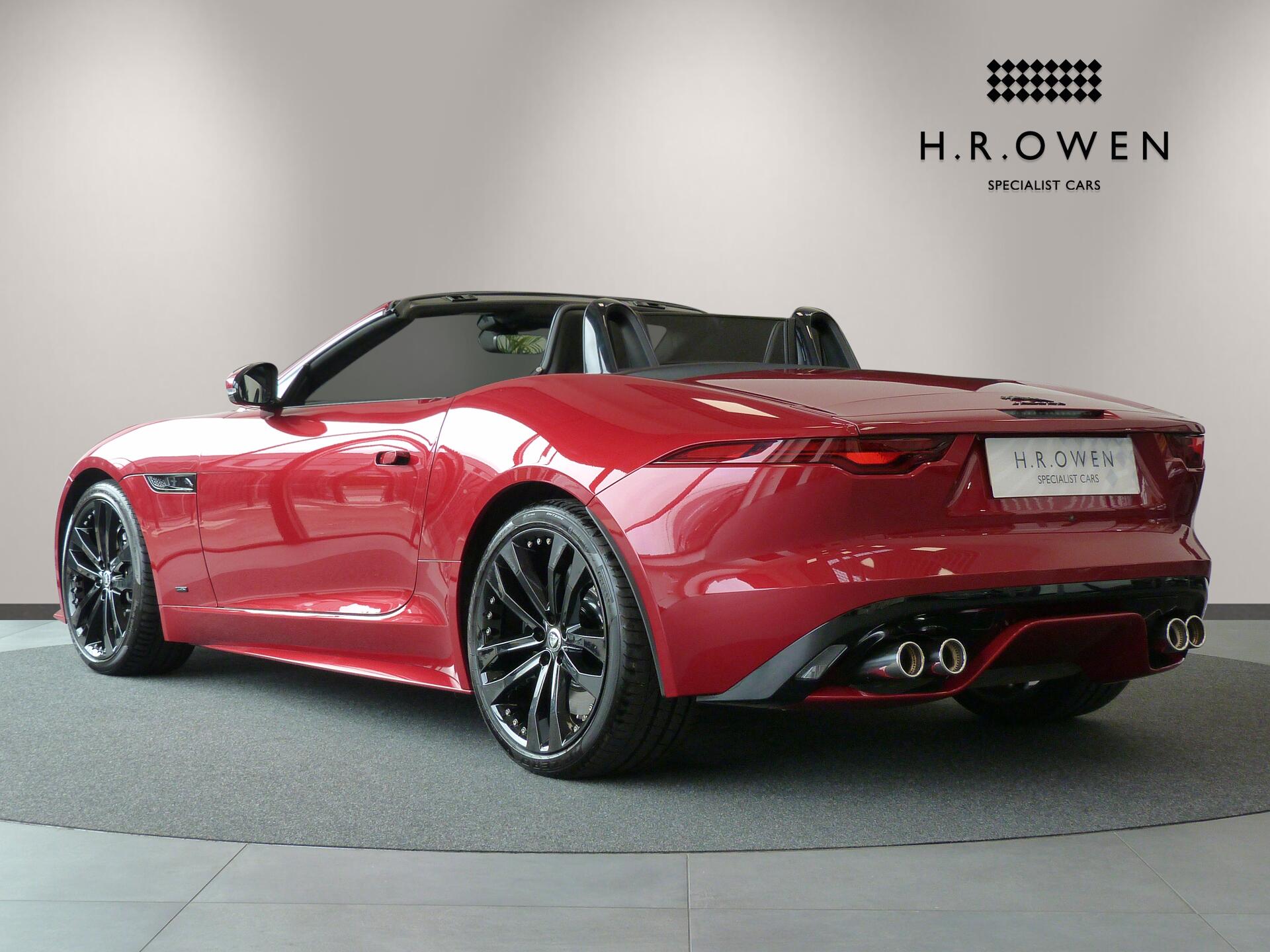 Jaguar F-Type view 2