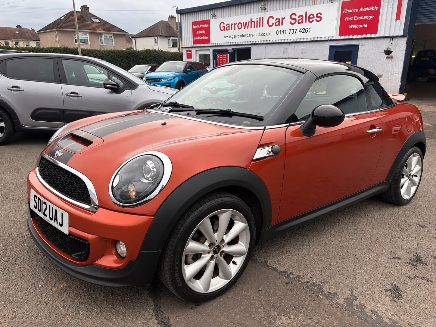 2012 Mini Coupe in Orange for sale
