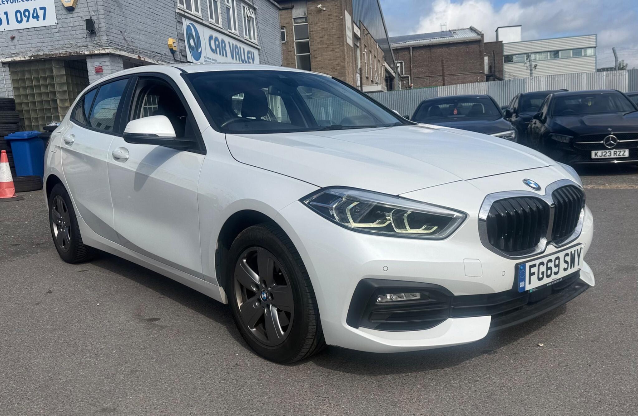 2019 BMW 1 Series in White for sale