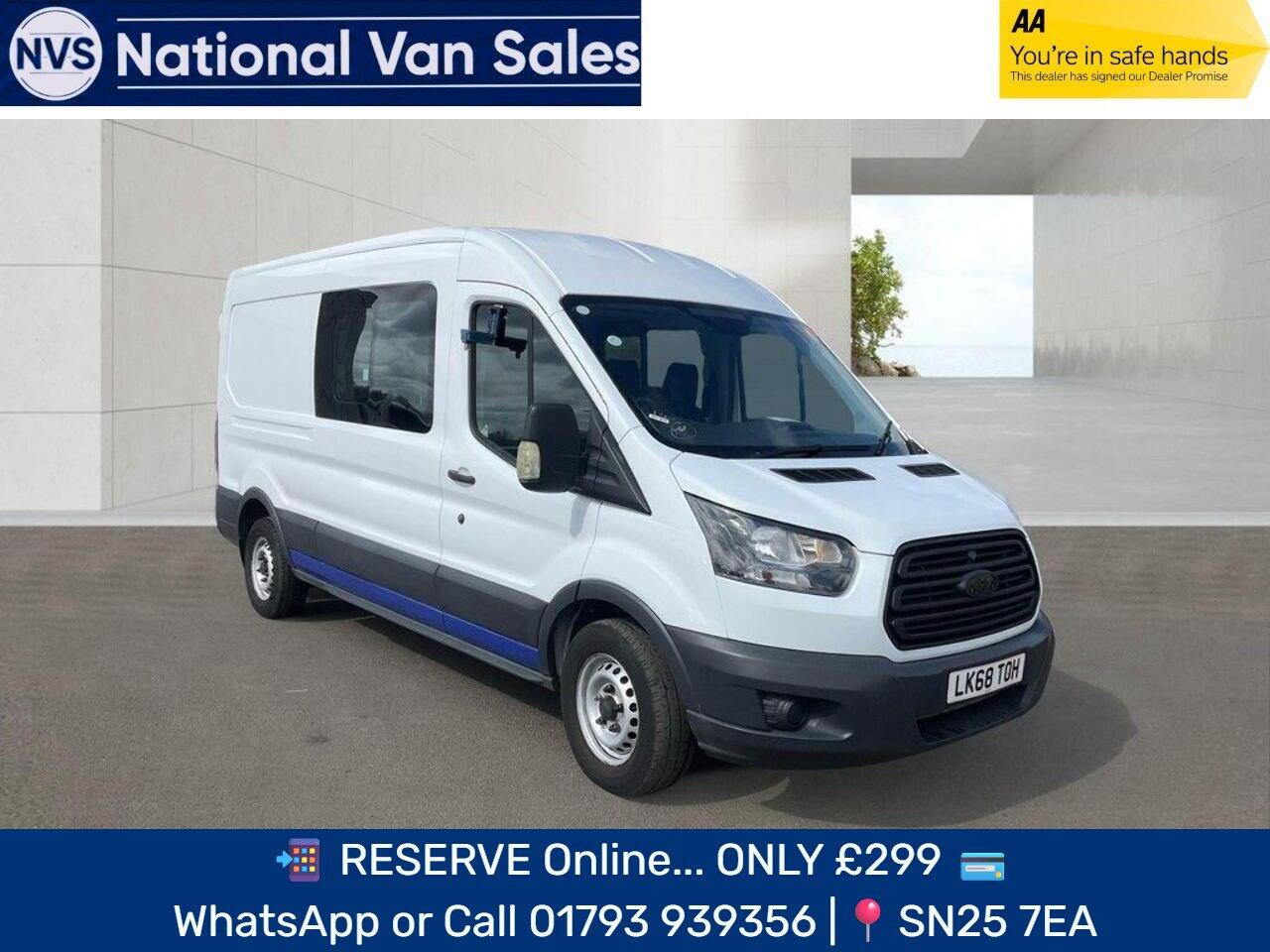 2019 Ford Transit 2.0TDCi 350 L3H2 Trend (130PS)(EU6) Double Cab-in-Van