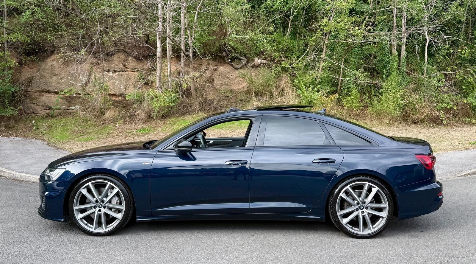 Audi A6 Saloon view 3